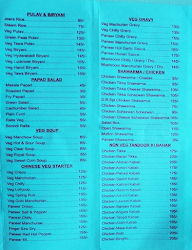 Royal Tandoor House menu 4