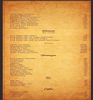 Countryside Cafe Restaurant menu 1