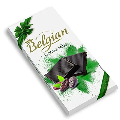 The Belgian Chocolate - Bars Dark 72% Nibs - 100 g