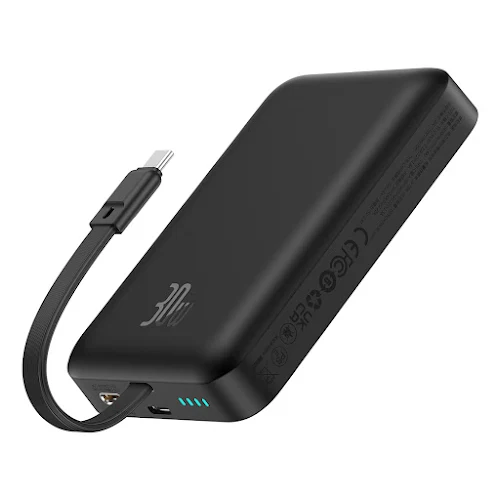 Pin sạc dự phòng không dây Baseus Magnetic Mini Fast Charge Type-C Edition 10000mAh 30W - Màu đen