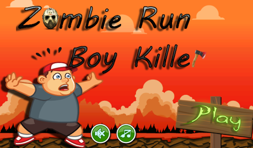 zombie run boy killer