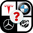 Car logo quiz icon