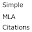 Simple MLA Citation