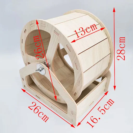 Pet Toy Sports Round Wheel Hamster Exercise Running Wheel Small Animal Pet Cage Accessories Silent Pet Training Supplies
