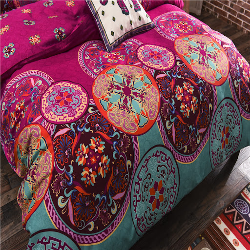 Title 4, Four Seasons Simple Ethnic Style Four-piece Boh...