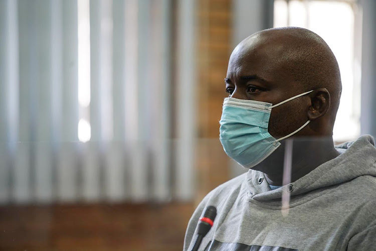 Sipho Lawrence Mkhatshwa in the Nelspruit magistrate’s court.