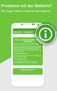 Batteriekalibrierung Pro 2018 Captura de pantalla