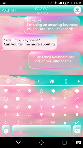 免費下載工具APP|Pink Cloud Emoji Keyboard Skin app開箱文|APP開箱王