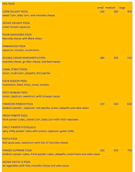 Caribbean Pizza menu 1