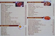 Hotel Manthan menu 2