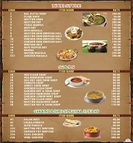 Chandusri Family Restaurant menu 3