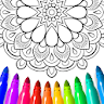 Mandala Coloring Pages Icon