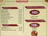 Rajwada Restaurant menu 3