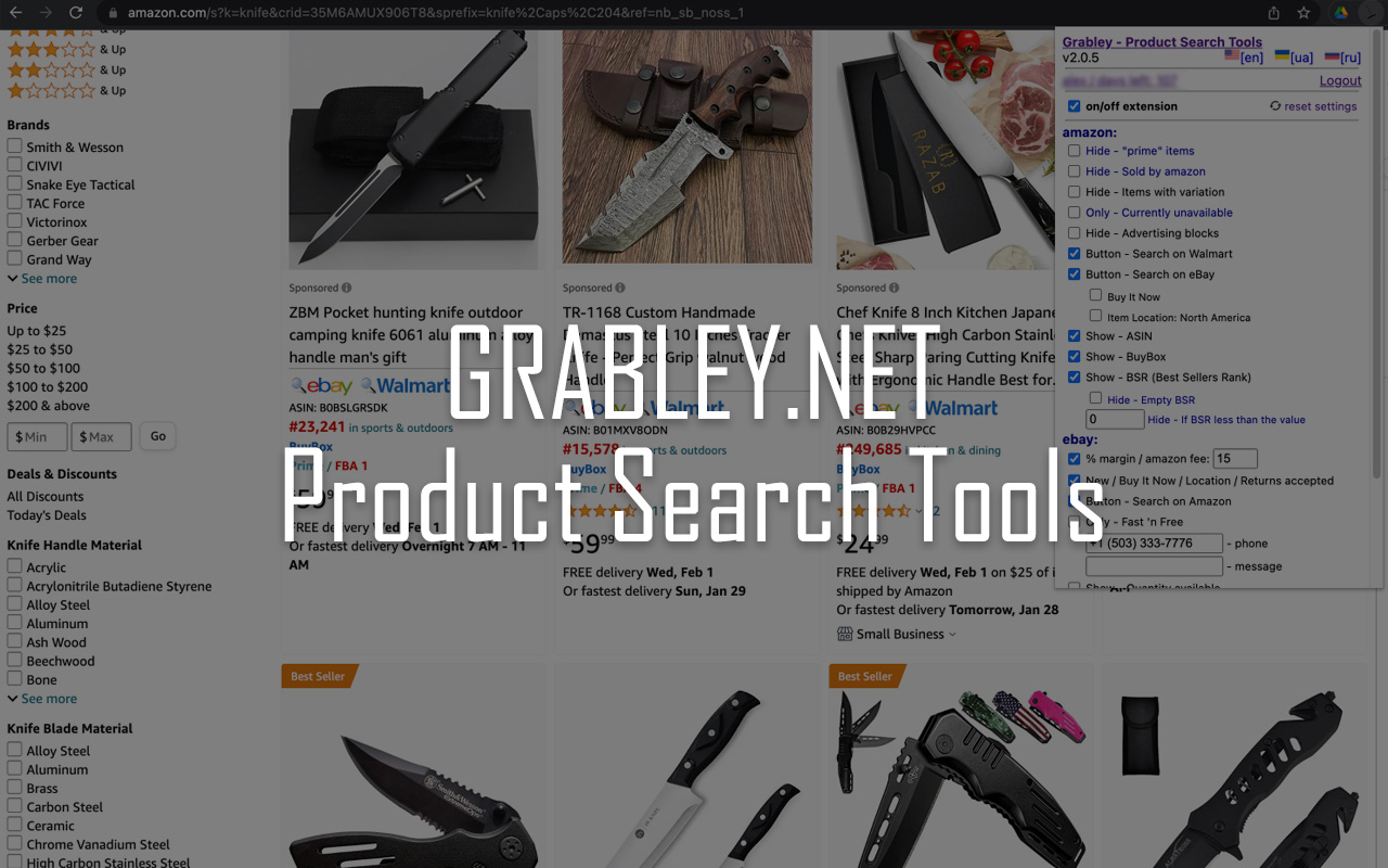 GRABLEY - Product Search Tools Preview image 11