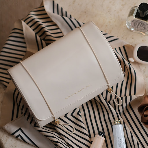 Title 4, Envelope Cosmetic Bag for Women, Portable Large...