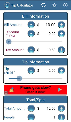 Tip Calculator ADs