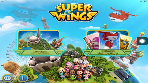Android application Superwings -In giro x il mondo screenshort