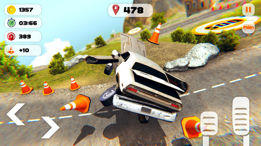 Car Crash Beam Drive Crazy Jump 3D