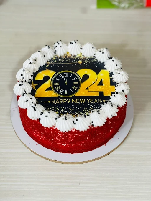 Welcome 2024 Happy New Year Special Cake