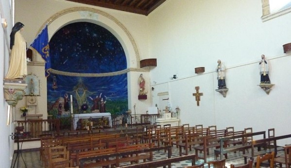 Eglise de N.D de Lourdes de Vernègues. Hytme à la créati