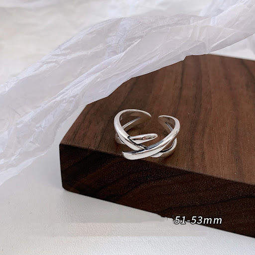 Title 4, Vintage Sterling Silver Fashion Ring for Women....