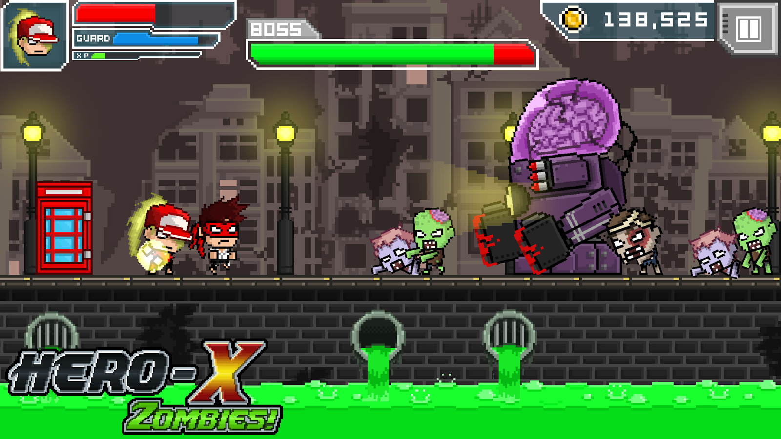  HERO-X: ZOMBIES!: captura de tela 