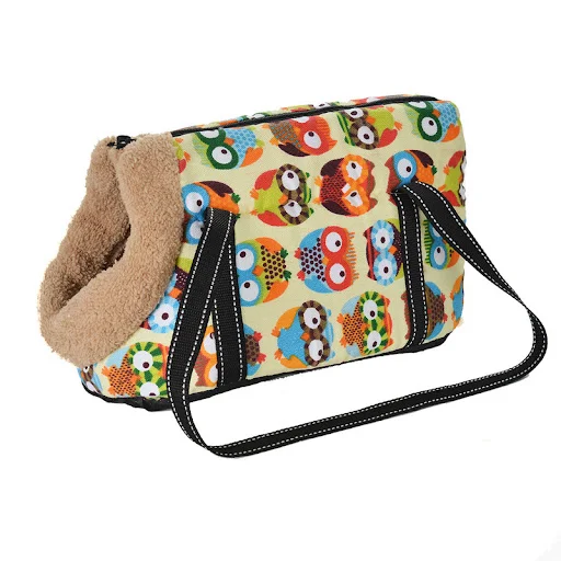 Fashion Pet Carrier For Small Dogs Cats Warm Fleece Puppy Dog Bags Backpack Outdoor Travel Pet Sling Bag Chihuahua Pet S