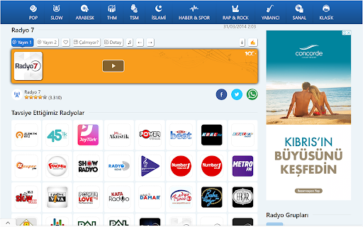 Listen to live Turkish radios