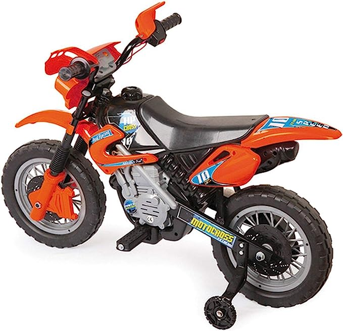 Moto Cross Elétrica Infantil BZ USB, música e farol