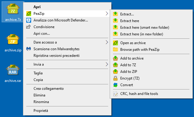 Image of PeaZip File Extractor