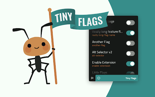 Tiny Flags Extension