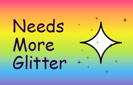 Needs More Glitter small promo image