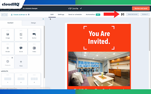 HubSpot Templates for Gmail™ by cloudHQ Preview 4