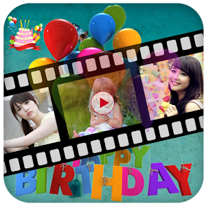 Birthday Video Maker - Add All 1.0 Icon