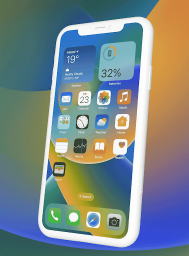 Screenshot iOS Launcher For Android Phone