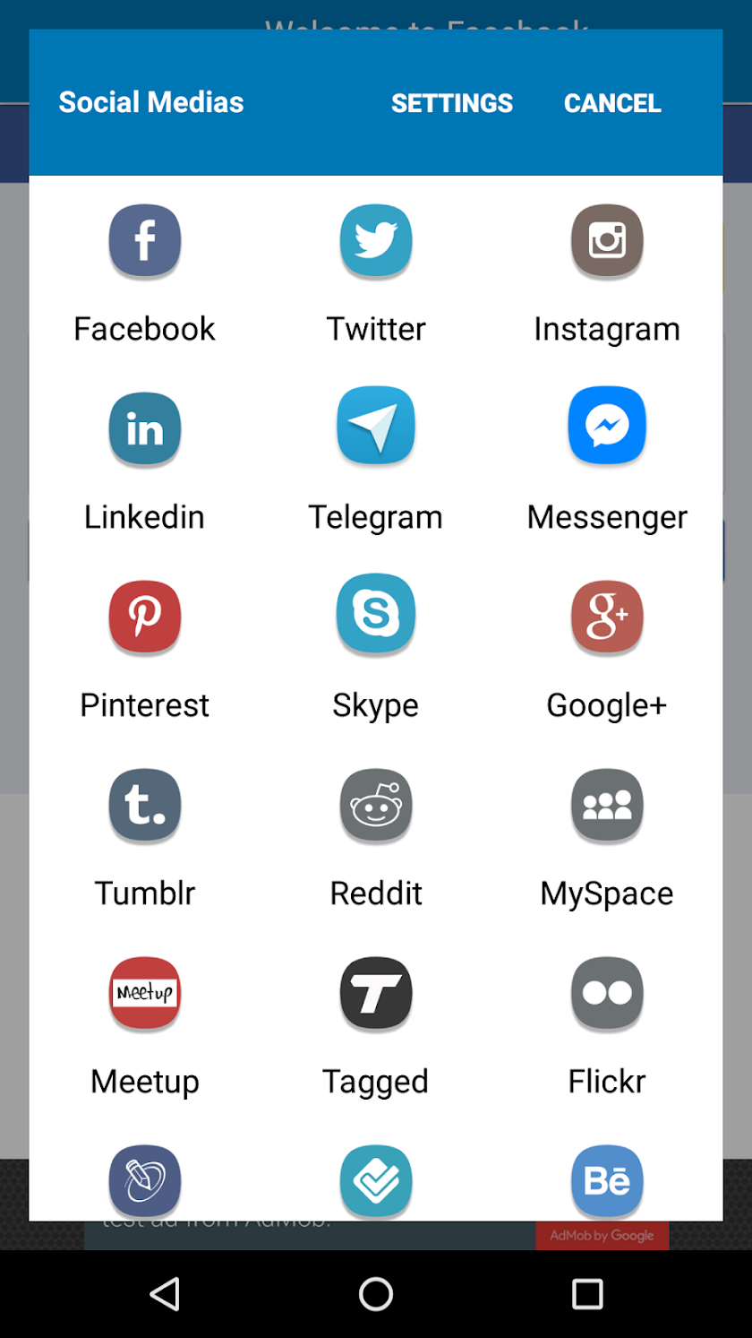 All Social Media Screen 3