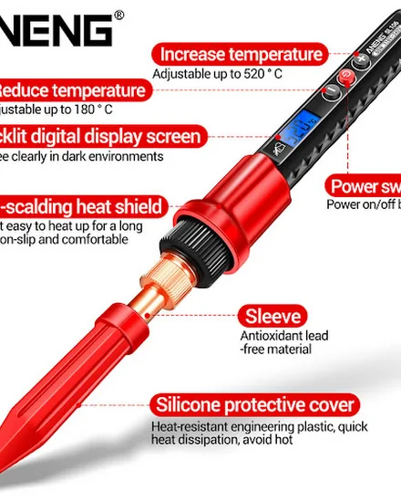 ANENG SL106 Electric Soldering Irons US/EU Plug professio... - 0