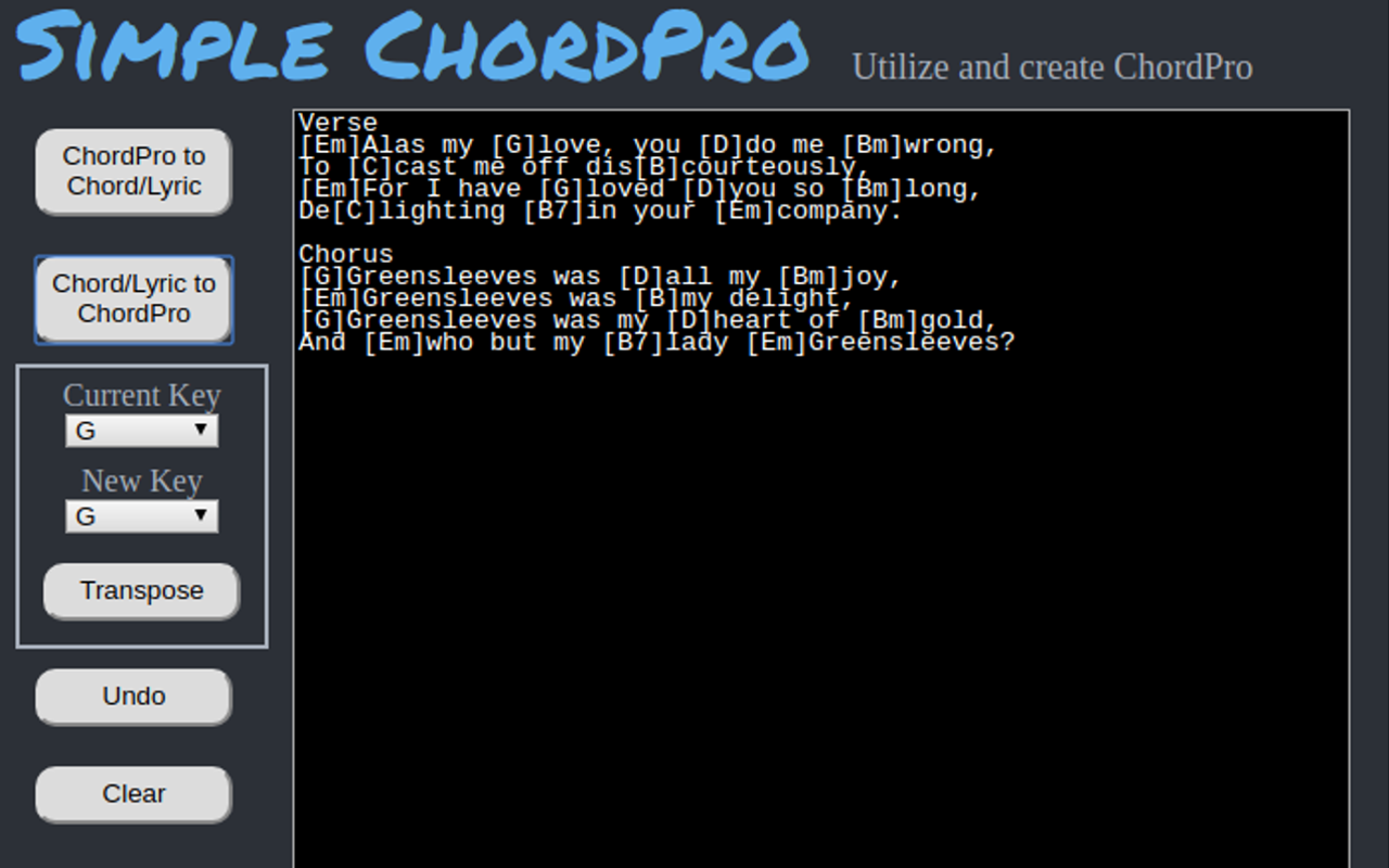 Simple ChordPro Preview image 1