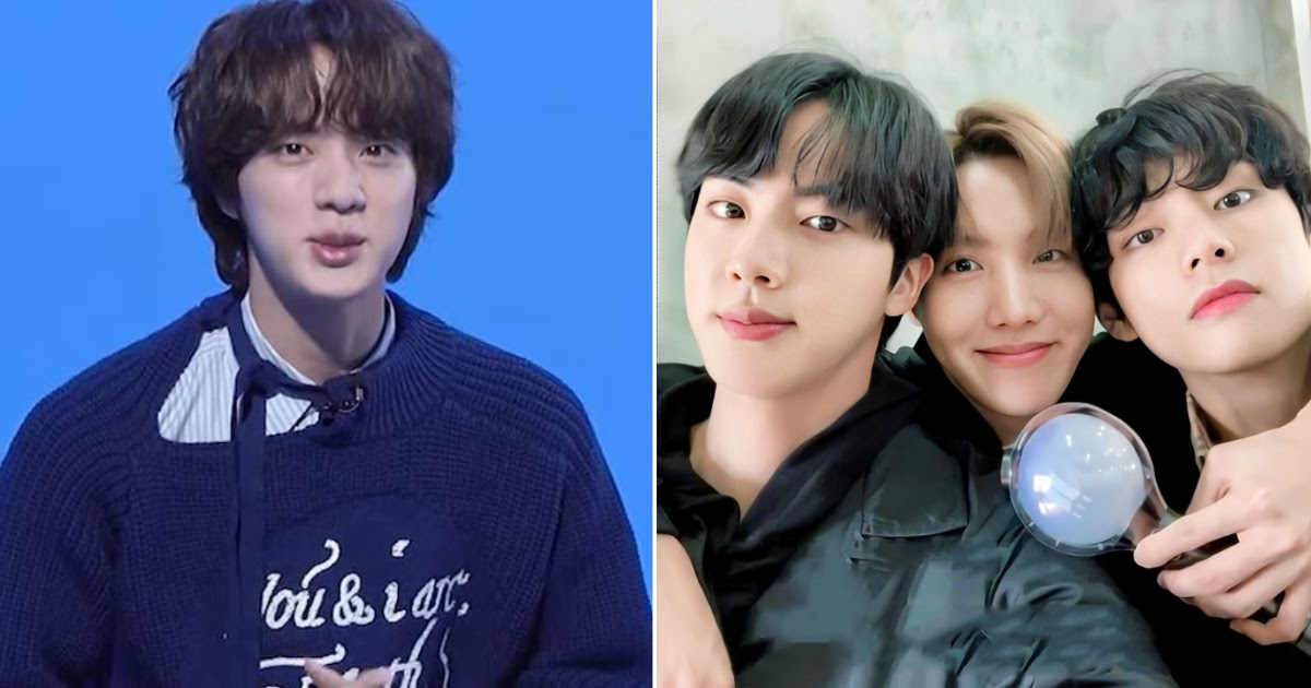 BTS's Jin Reveals He Actually Tried To Recommend Another Member