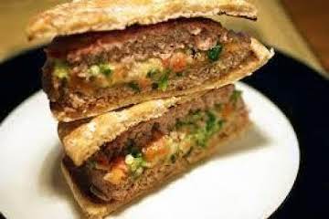 Italian stuffed burgers