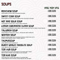 Chopsticks Company menu 1