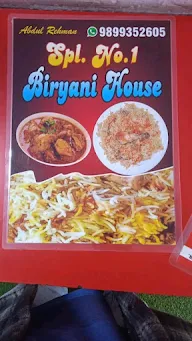 Special No1 Biryani House menu 3