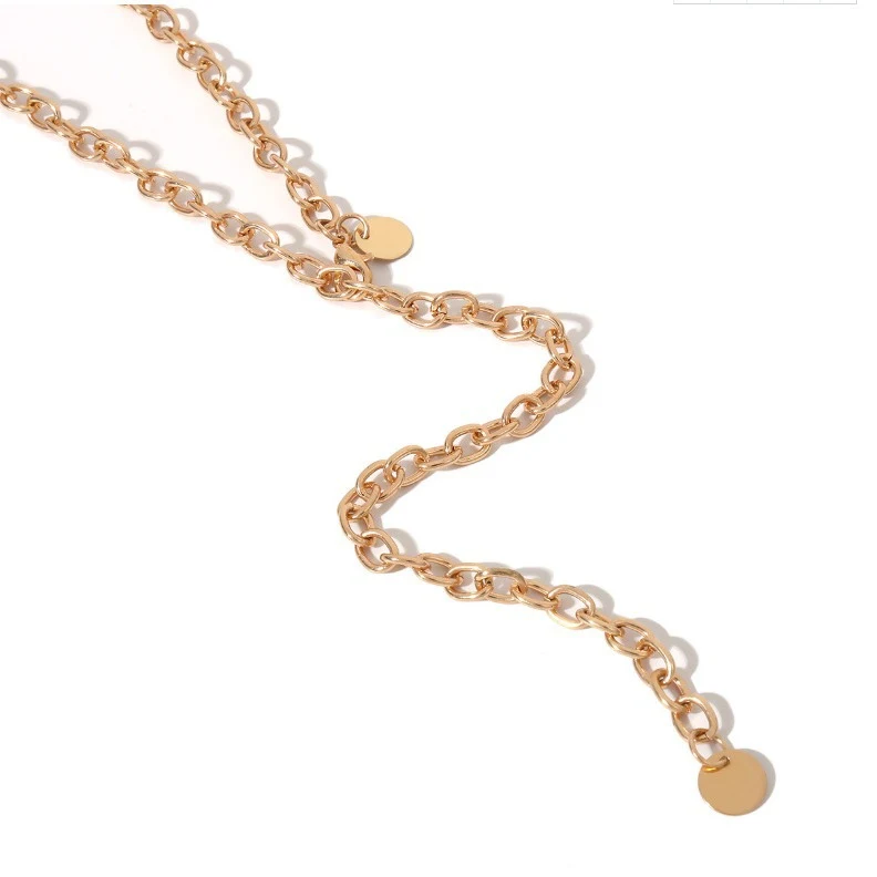 Chaînes de corps à paillettes assorties avec pompon sexy pour femmes