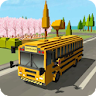 School Bus Game Blocky World icon