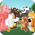 Blocky Cartoon: Pets Showdown