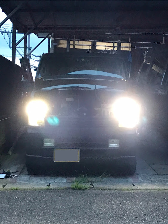エブリイワゴンのヘッドライトLED化・HIDとLEDどっちが良いかな？に関するカスタム事例の投稿画像2枚目