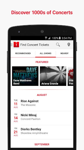 Live Nation At The Concert