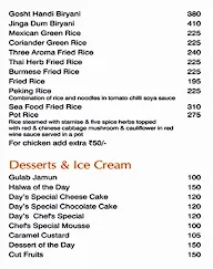 Saffron menu 2