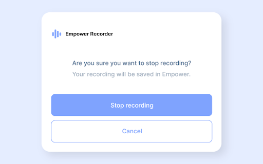 Empower Recorder