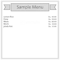 Jolada Rotti Meals menu 1